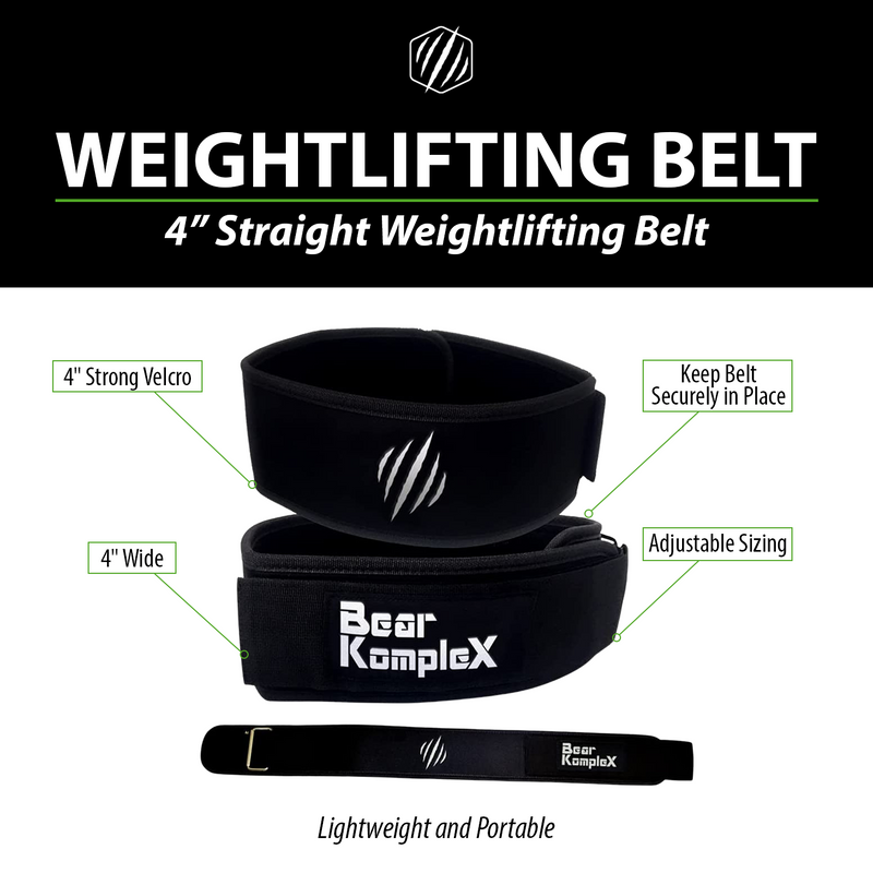 Bear KompleX - STRAIGHT 4" Belt