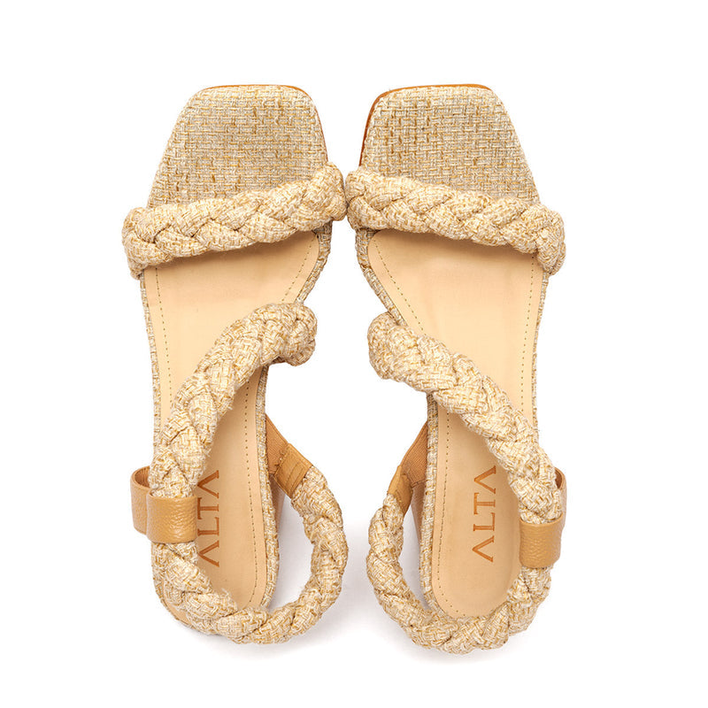 BIANCA NATURAL SANDALS