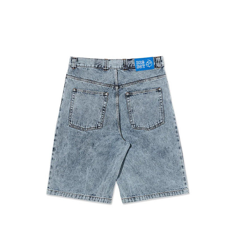 BIG BOY SHORTS HEAVY WASHED BLUE