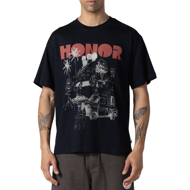 BLOCK PARTY T-SHIRT BLACK