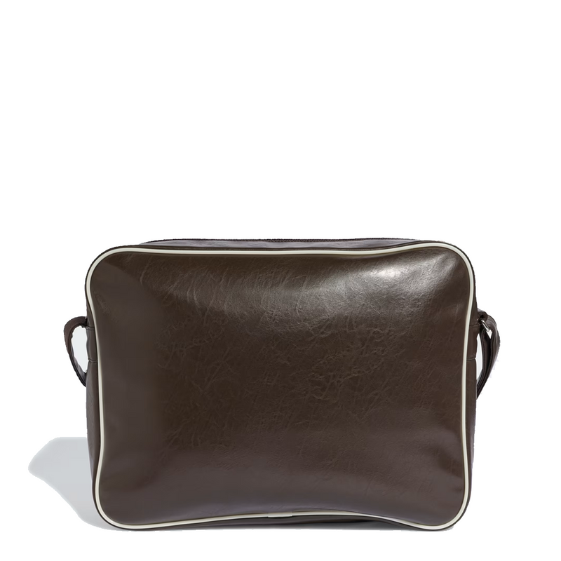 BOB MARLEY AIRLINER SHOULDER BAG DARK BROWN
