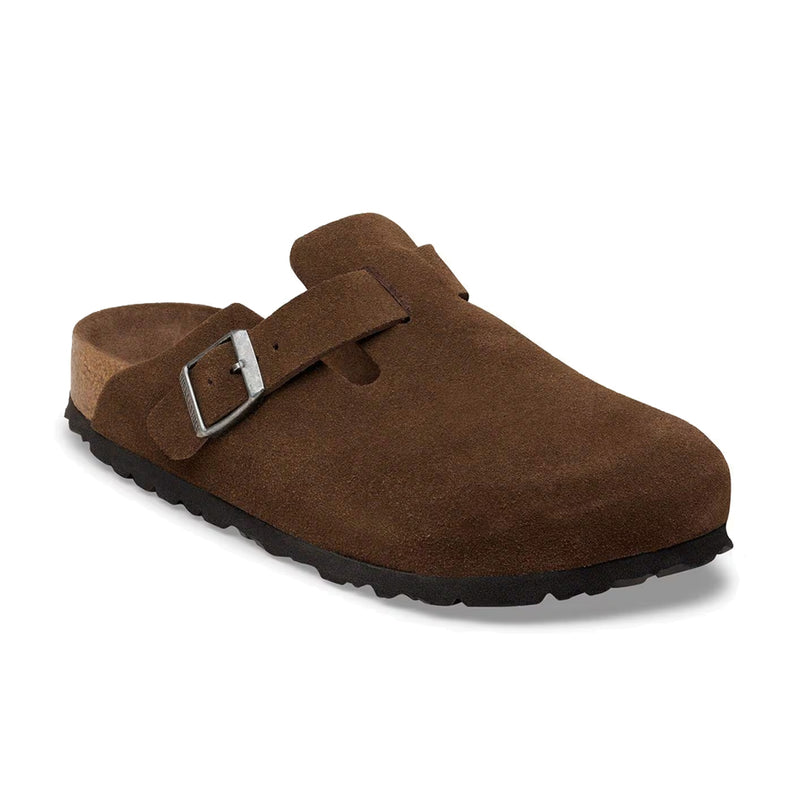 BOSTON SOFT FOOTBED SUEDE LEATHER CARAFE TONAL (REGULAR/WIDE)