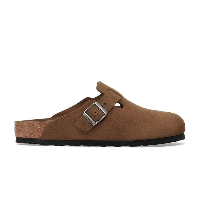 BOSTON SOFT FOOTBED SUEDE LEATHER - DARK TEA TONAL