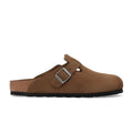 BOSTON SOFT FOOTBED SUEDE LEATHER - DARK TEA TONAL
