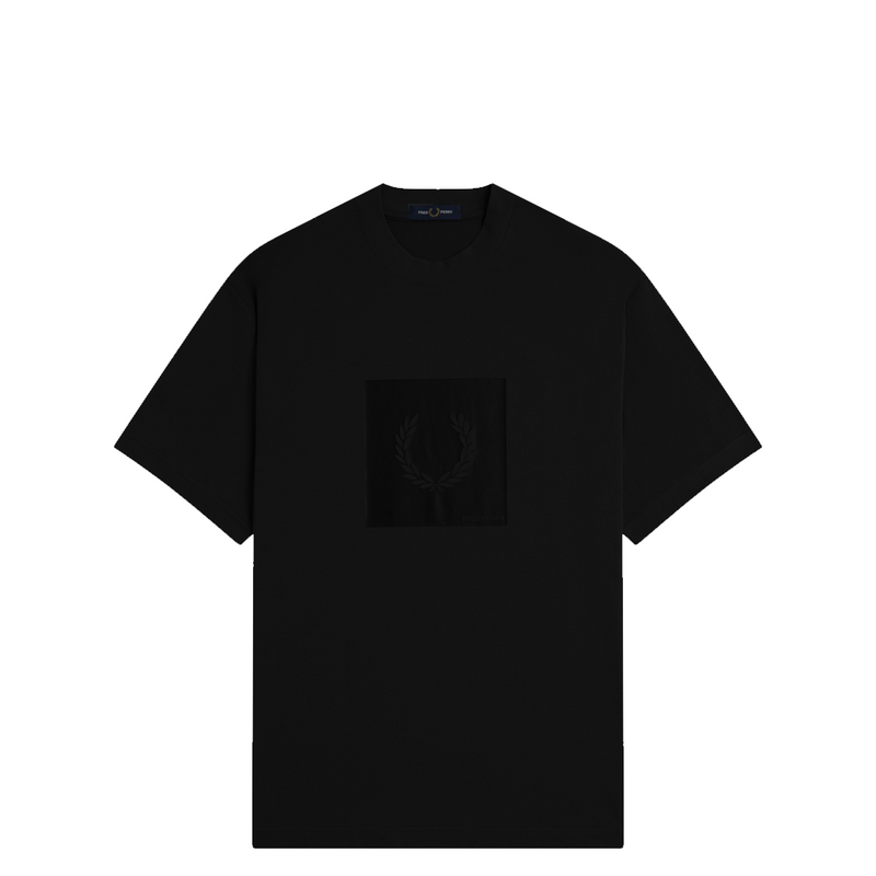 BOX GRAPHIC TEE SHIRT BLACK