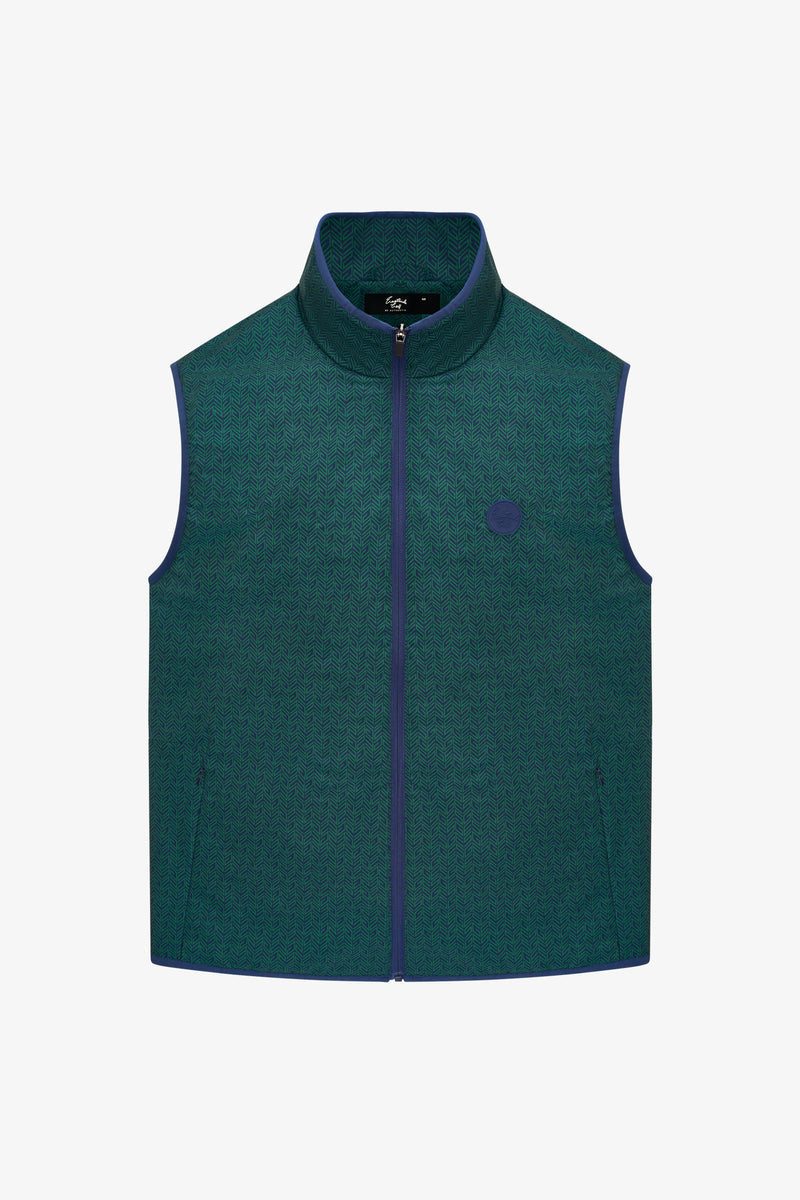 Breaker Vest - Tweed Print