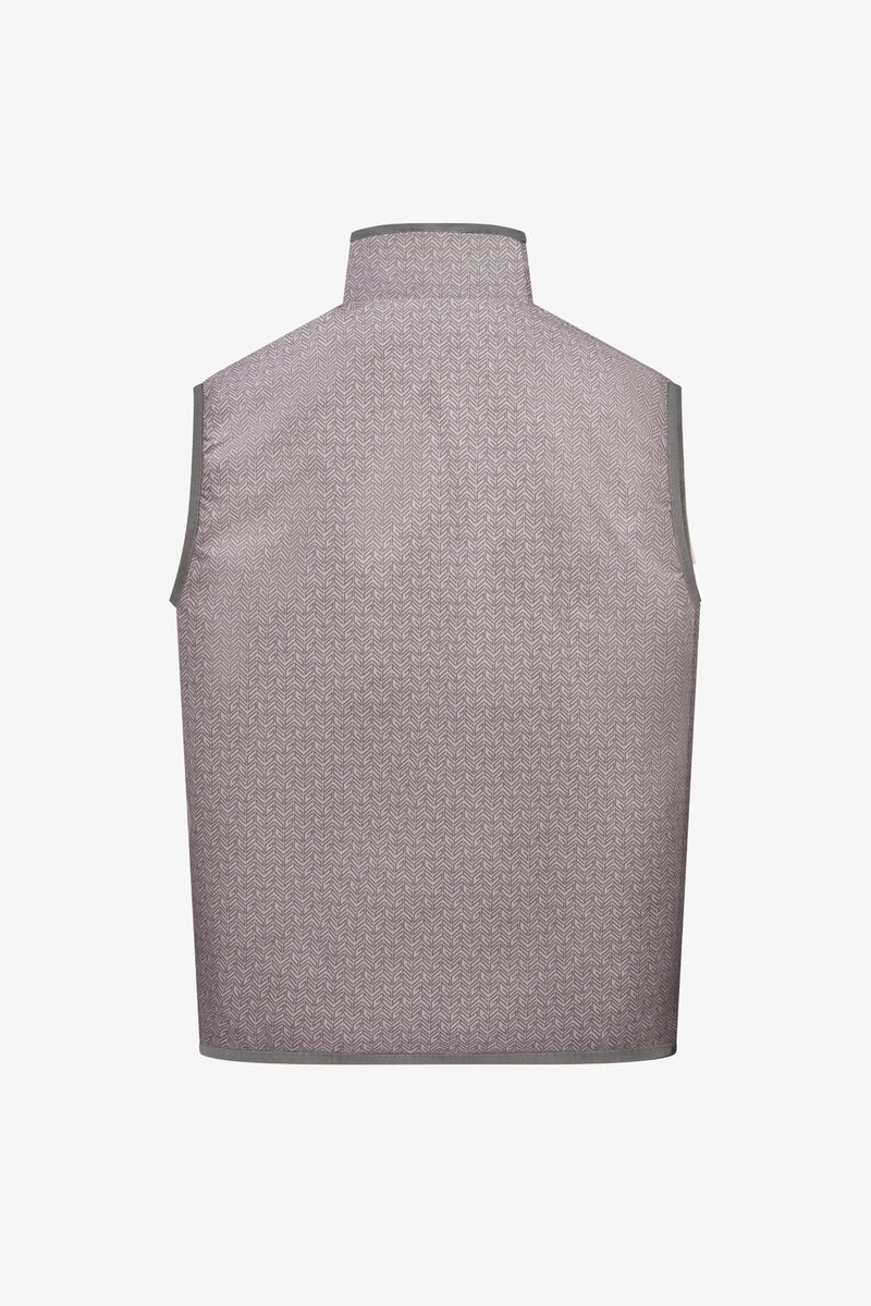 Breaker Vest - Tweed Print