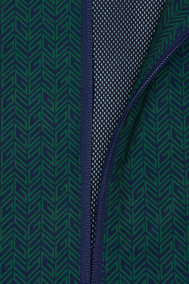 Breaker Vest - Tweed Print