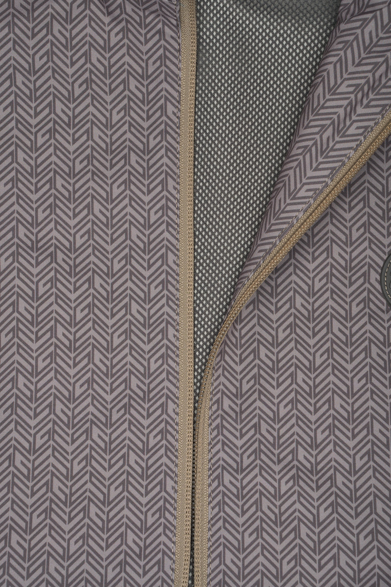 Breaker Vest - Tweed Print