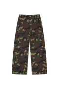 Broken Planet 2-in-1 Camo Cargo Pants/Shorts Camo Green
