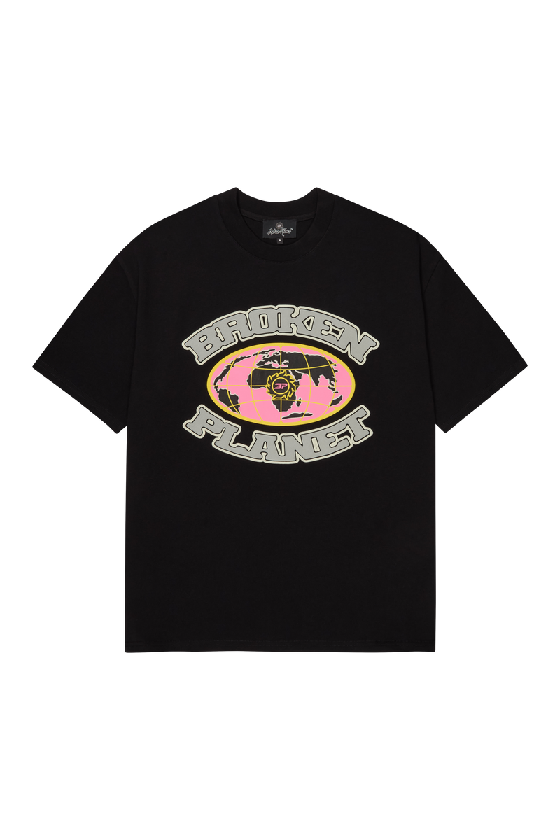 Broken Planet Broken Planet Grid T-shirt Midnight Black