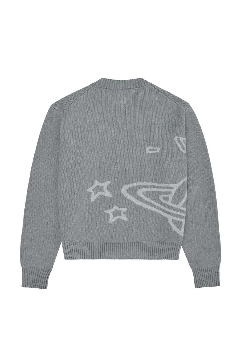 Broken Planet Broken Planet Knit Sweater Heather Grey