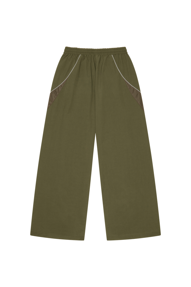 Broken Planet Reflective Performance Pants Khaki Green