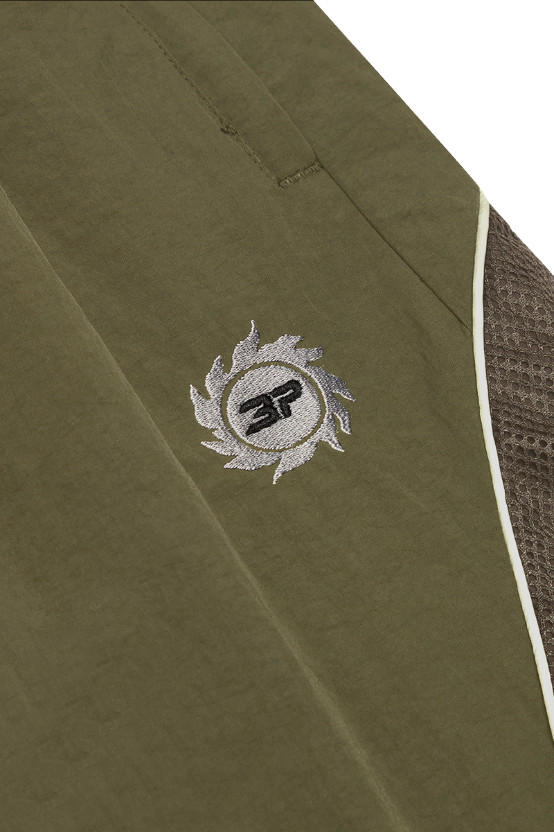 Broken Planet Reflective Performance Pants Khaki Green