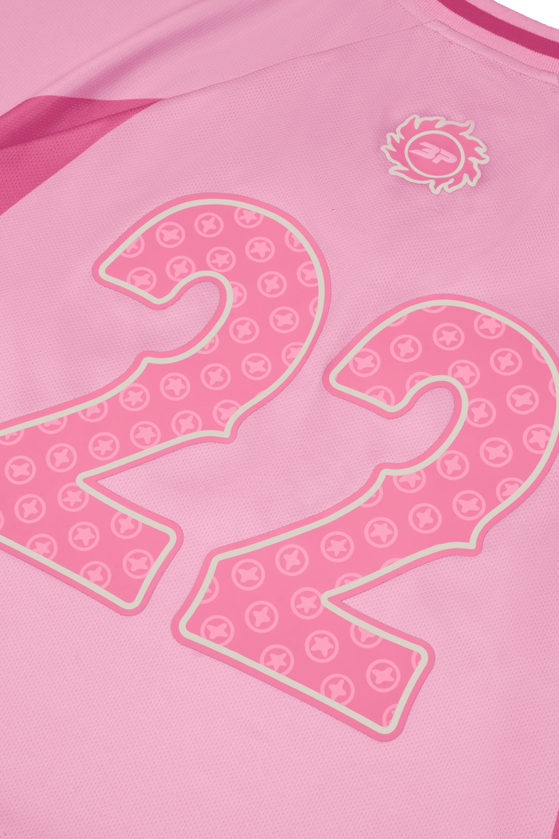 Broken Planet Stargirl Football Jersey Pink