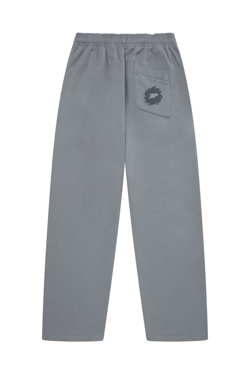 Broken Planet Wide-Leg Sweatpants Dark Gray