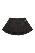 Broken Planet Women's Denim Skirt Washed Black