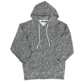 BURNT STICKER STAMP ZIP HOODIE