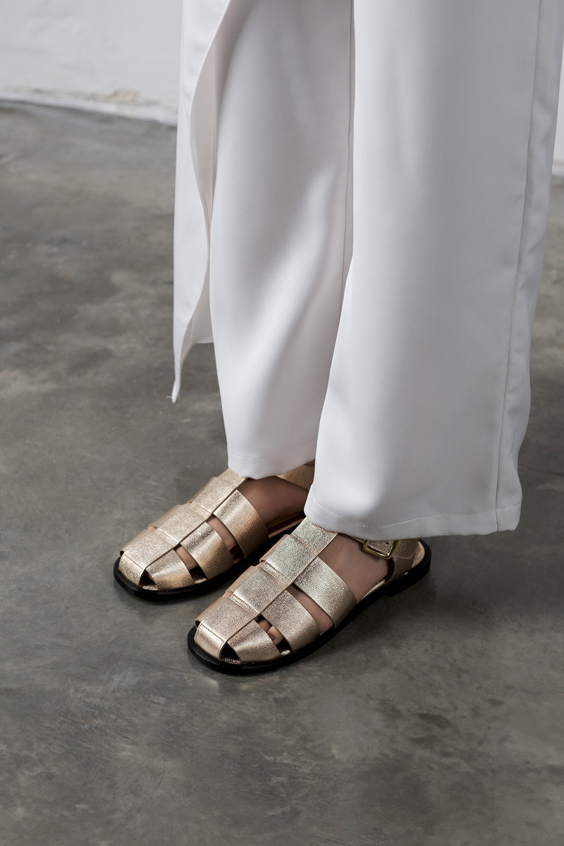CECILIA GOLD SANDALS