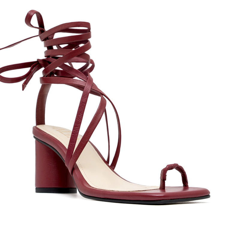 Clara Red Sandals