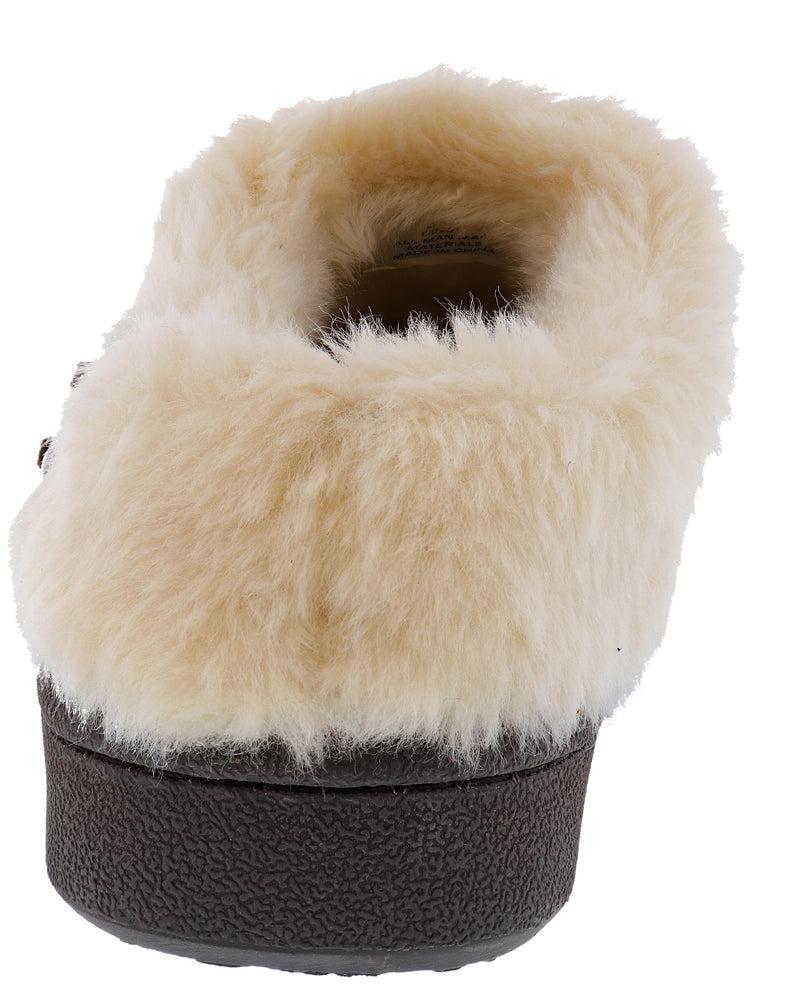 Clarks Women's Indoor Outdoor Winter Clog Slippers Ginger