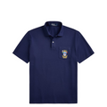CLASSIC FIT CREST MESH POLO SHIRT