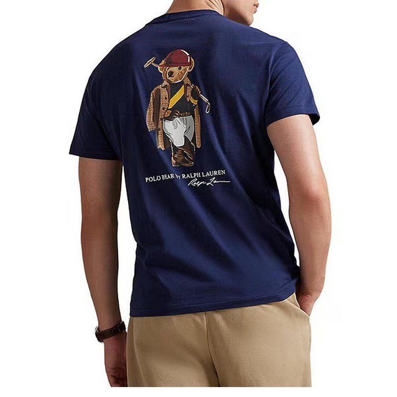 CLASSIC FIT POLO BEAR JERSEY SHORT SLEEVE SHIRT 710B14613001