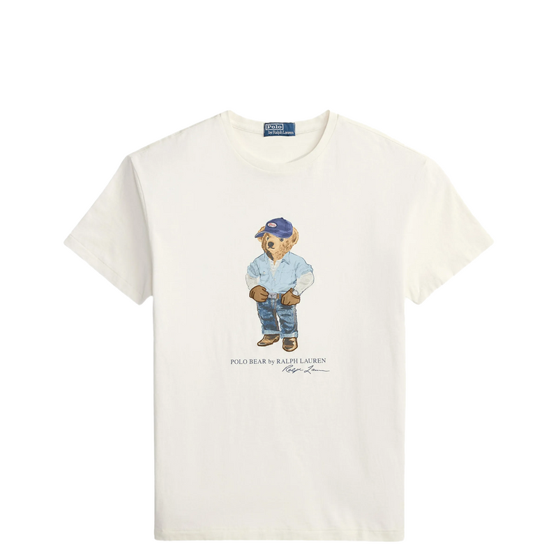 CLASSIC FIT POLO BEAR JERSEY T-SHIRT 710B14615001