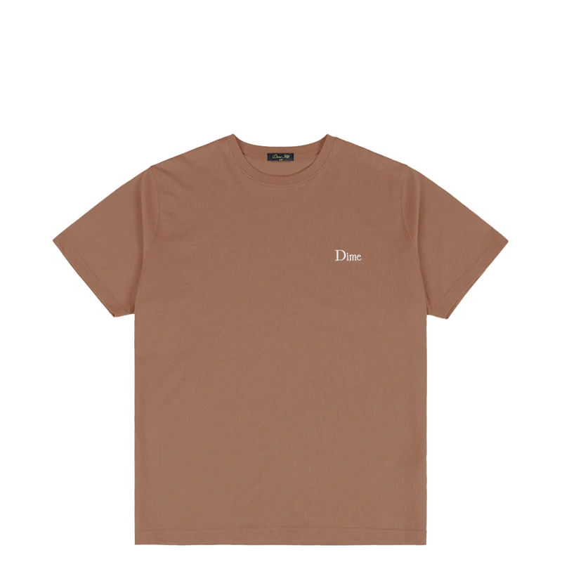 CLASSIC SMALL LOGO T-SHIRT CANYON BROWN