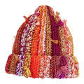 COLORBLOCK KNIT BEANIE “AUTUMN SPICE”