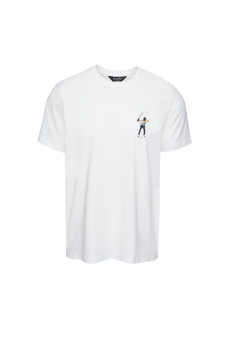 Eastside Golf Men's Core Short Sleeve Tee Bright White