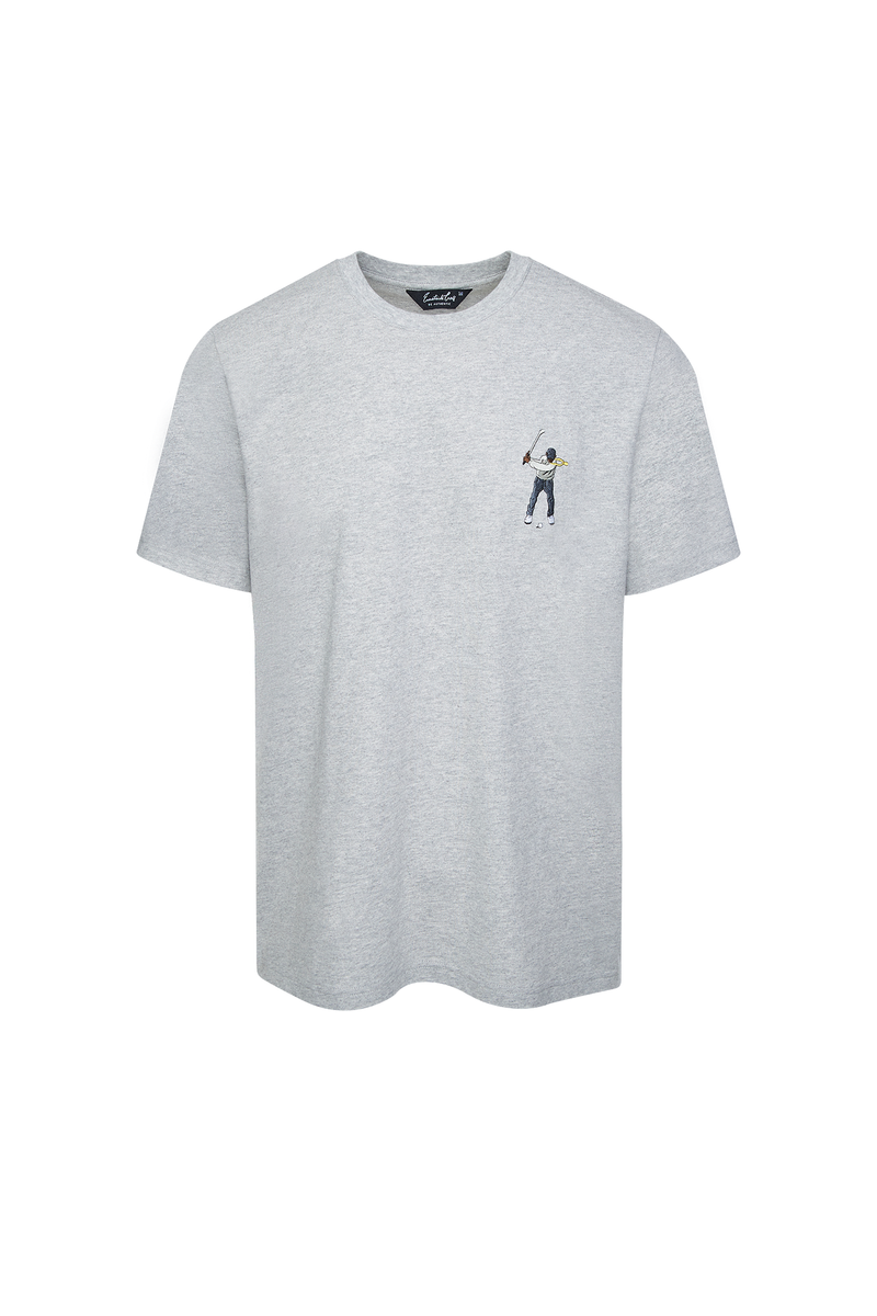 Eastside Golf Men's Core Short Sleeve Tee Heather Grey