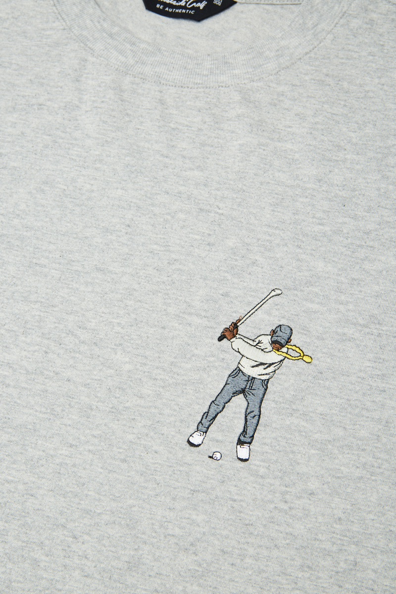 Eastside Golf Men's Core Short Sleeve Tee Heather Grey