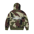 Corteiz Alcatraz Heavy Knit Zip Hoodie Camo