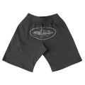Corteiz Alcatraz Shorts 'Triple Black' - Side Kicks