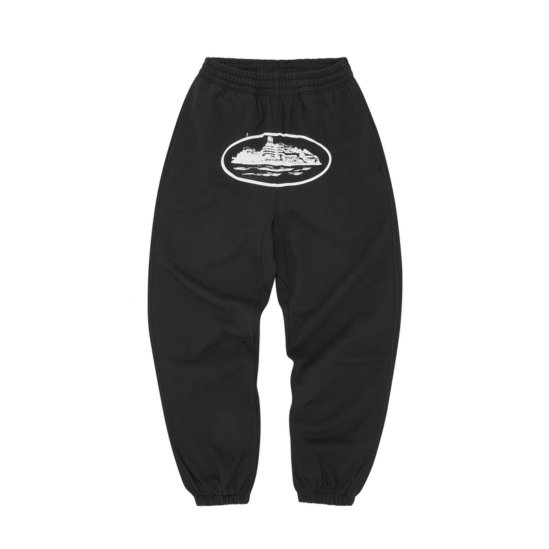 Corteiz Alcatraz Sweatpant 2024 - black