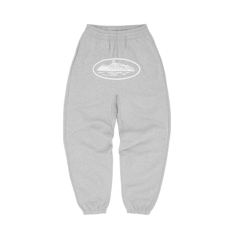 Corteiz Alcatraz Sweatpant 2024 heather Grey