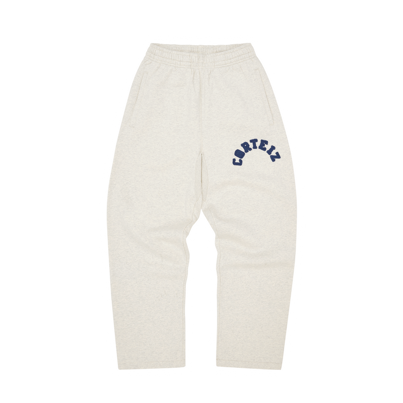 Corteiz Colly Arch Open Hem Pants Light Heather Grey