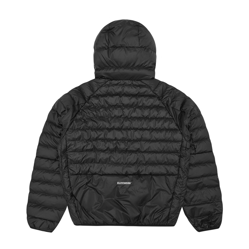 Corteiz Elitework Micro Puff Jacket Black