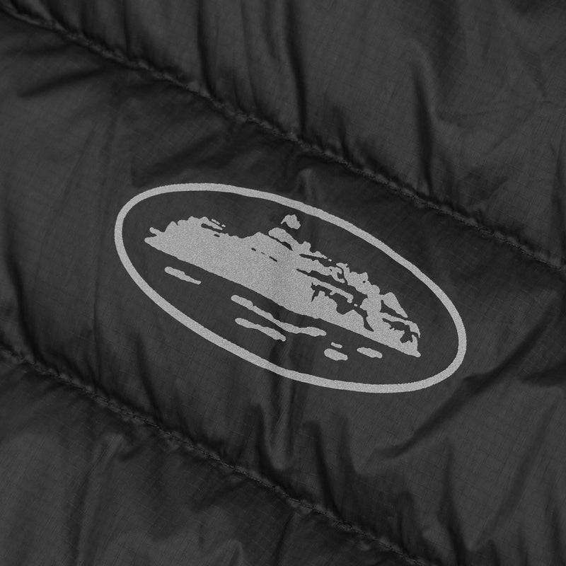 Corteiz Elitework Micro Puff Jacket Black