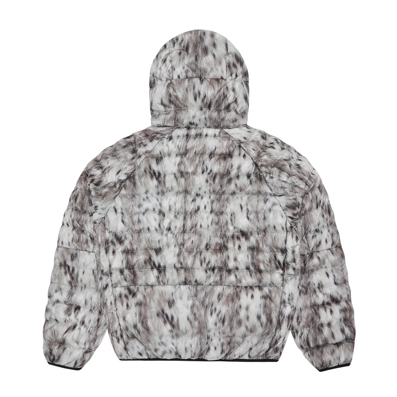 Corteiz Elitework Micro Puff Jacket Faux Fur