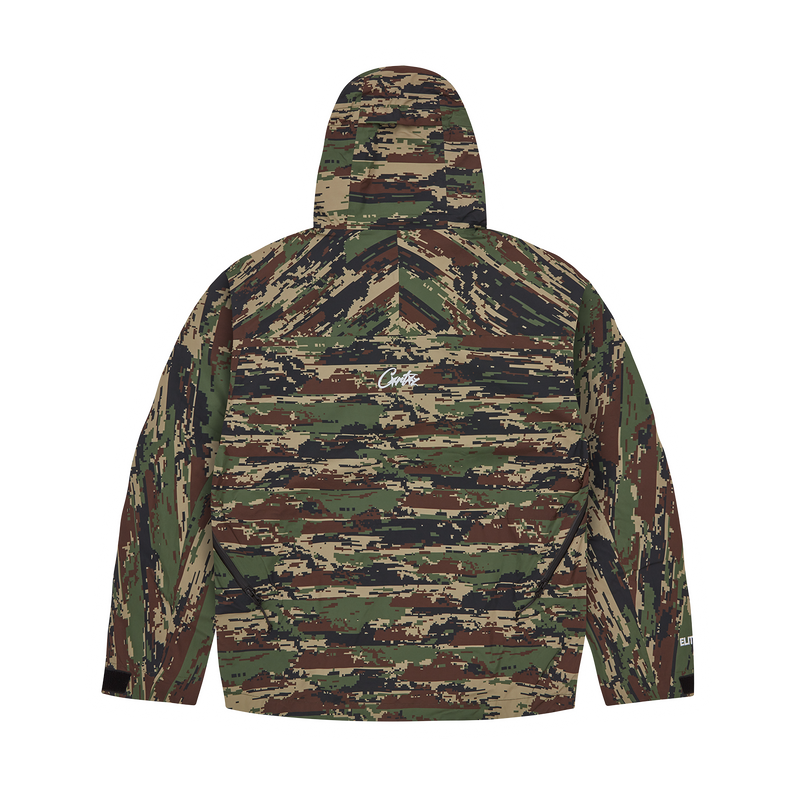 Corteiz Elitework Waterproof Shell Jacket V2 Digi Camo