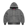 Corteiz Embossed C-star Denim Work Jacket Grey