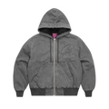 Corteiz Embossed C-star Denim Work Jacket Grey