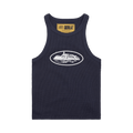 Corteiz Guerillaz* Tank Top 'Navy/White' - Side Kicks