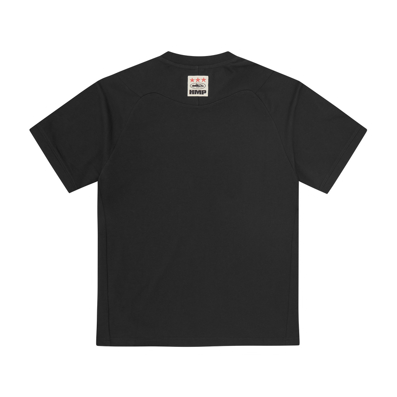 Corteiz HMP Panel Mock Tee - black