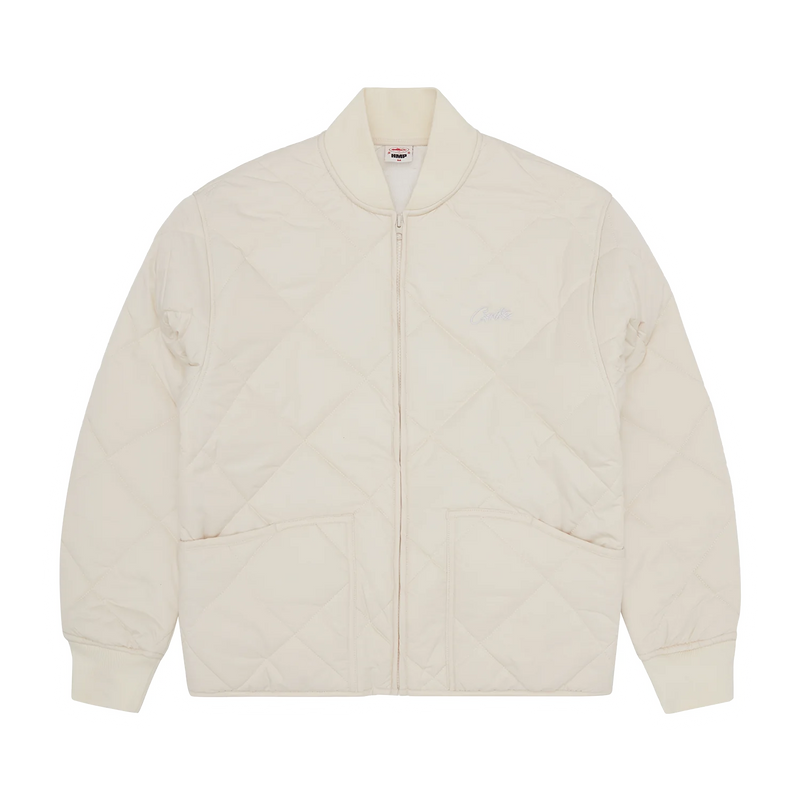 Corteiz Hmp Quilted Liner Jacket Cream
