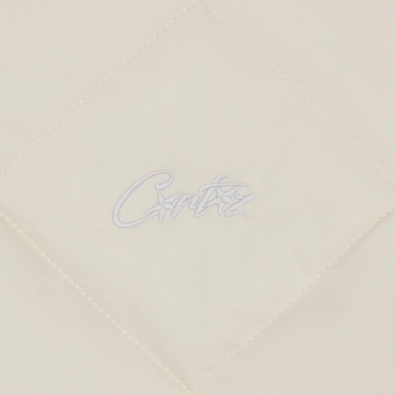 Corteiz Hmp Quilted Liner Jacket Cream