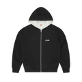 Corteiz HMP Thermal Zip Hoodie Black
