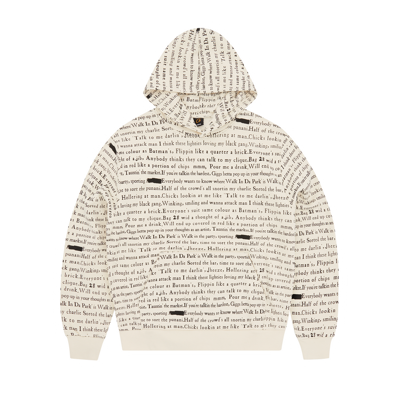 Corteiz National Anthem Hoodie - natural